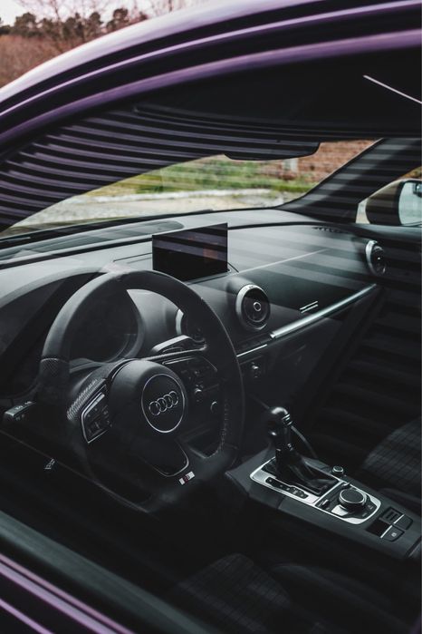 Audi a3 sportback s-line 2.0TDI 150cv “black and bronze” LOOK RS3