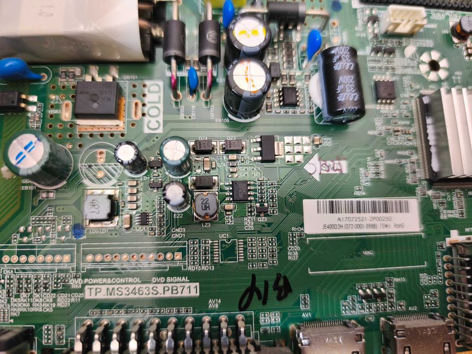 Płyta główna TV Blaupunkt 40/1330 TP.MS3463S.PB711 B40b1333t2cs