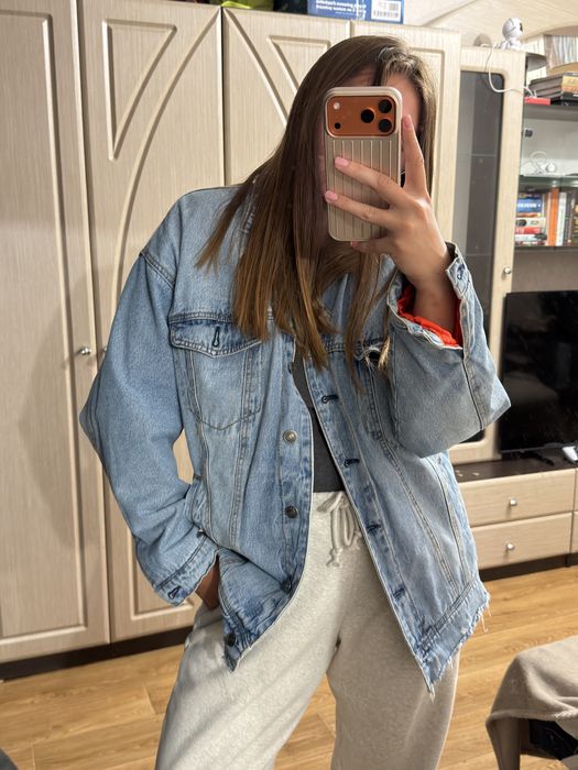 Джинсовка з утепленням Pull&Bear / джинсовка Pull&Bear