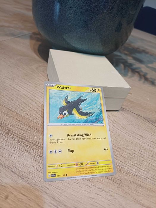 Carta Pokémon Wattrel #81 - Pokemon Paldea Evolved