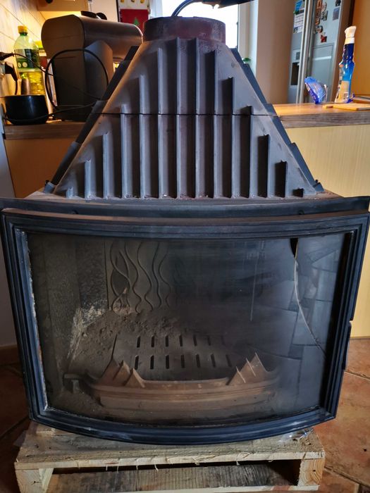 Wkład kominkowy używany Invicta Foyer 800 15 kW