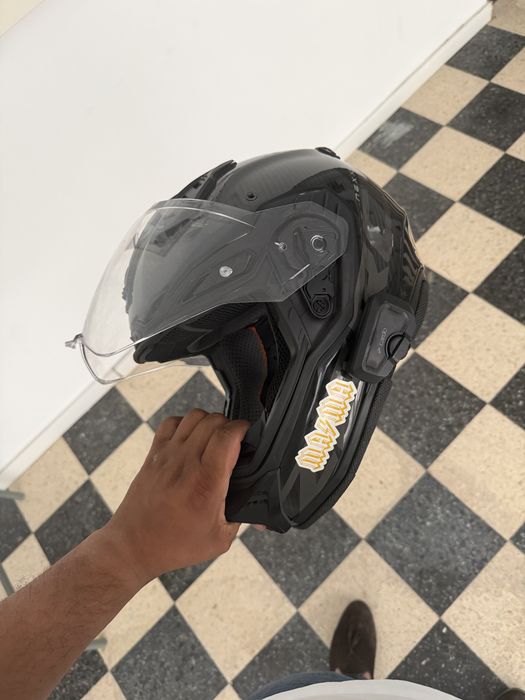 Capacete nexx rally com comunicador