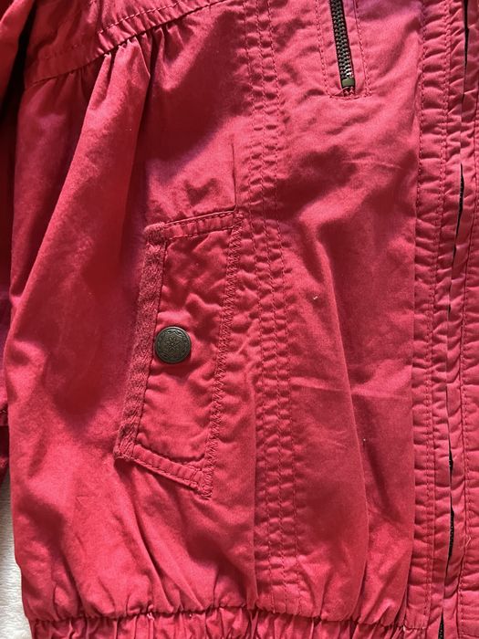 Casaco vermelho Bershka