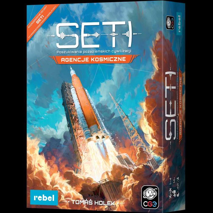 SETI: dodatek Agencje kosmiczne + promo nowe w folii PlanszON