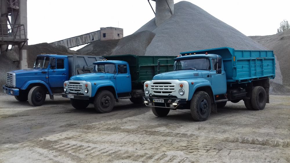 Пісок, щебінь, відсів, камінь бут, доставка! Вивіз сміття