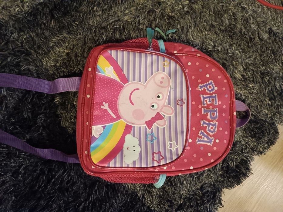 Plecak Peppa Pig, plecaczek Świnka Peppa, różowy, dziewczęcy