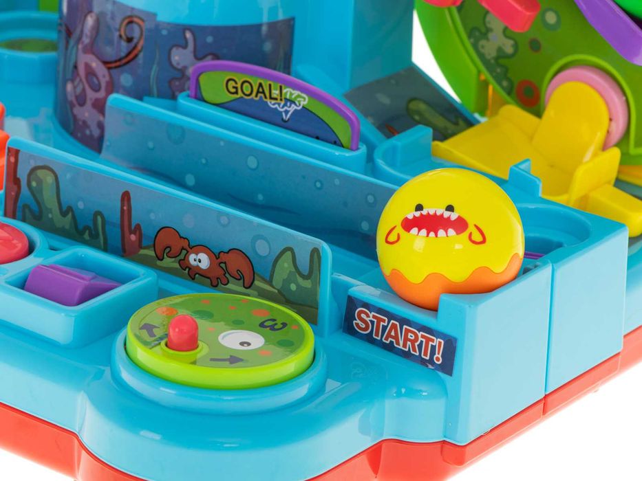 Hit 2021 !!! Edukacyjny Tor Przeszkód Zręcznościowy Wyścig Kulek