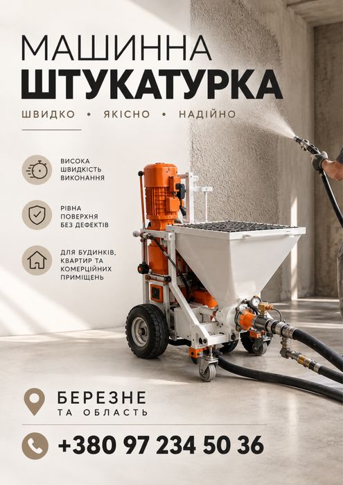 Механізована штукатурка