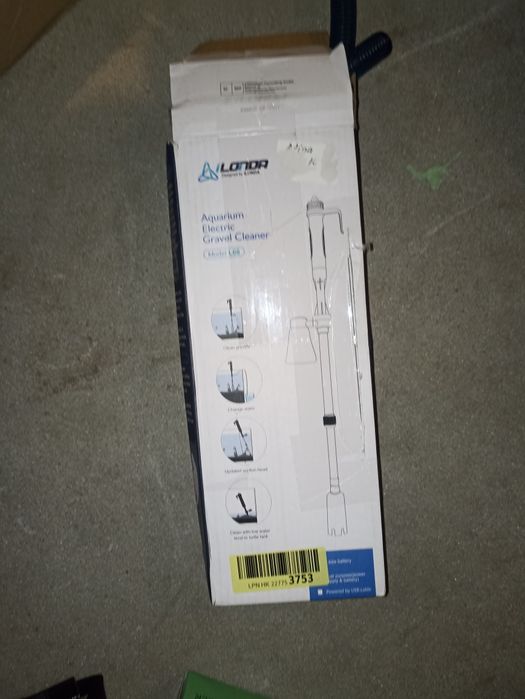 Очищувач гравію акваріума автоматичний