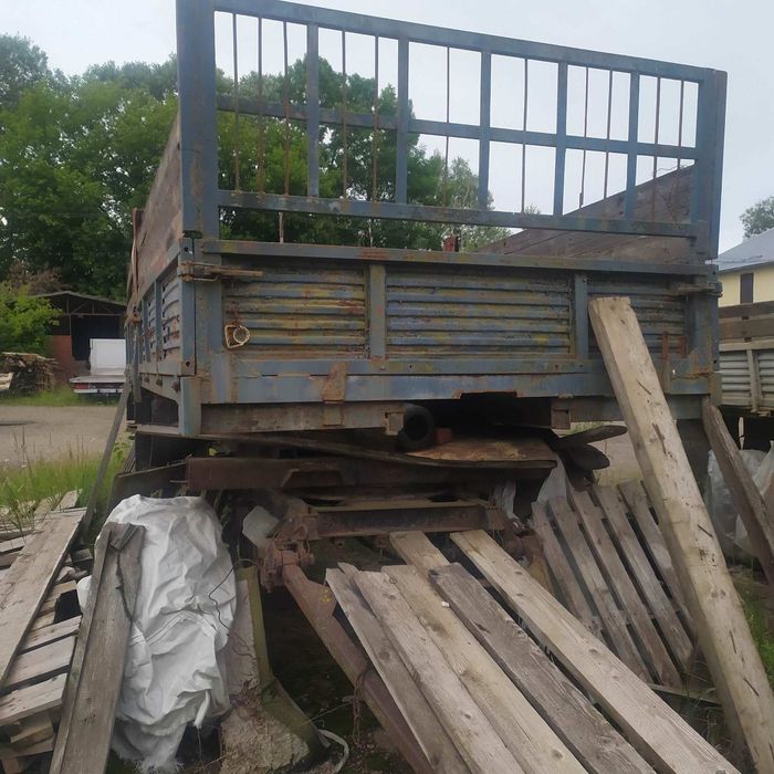 2 Прицепи сзап 8527 і кузово усилене 6м на 2.40