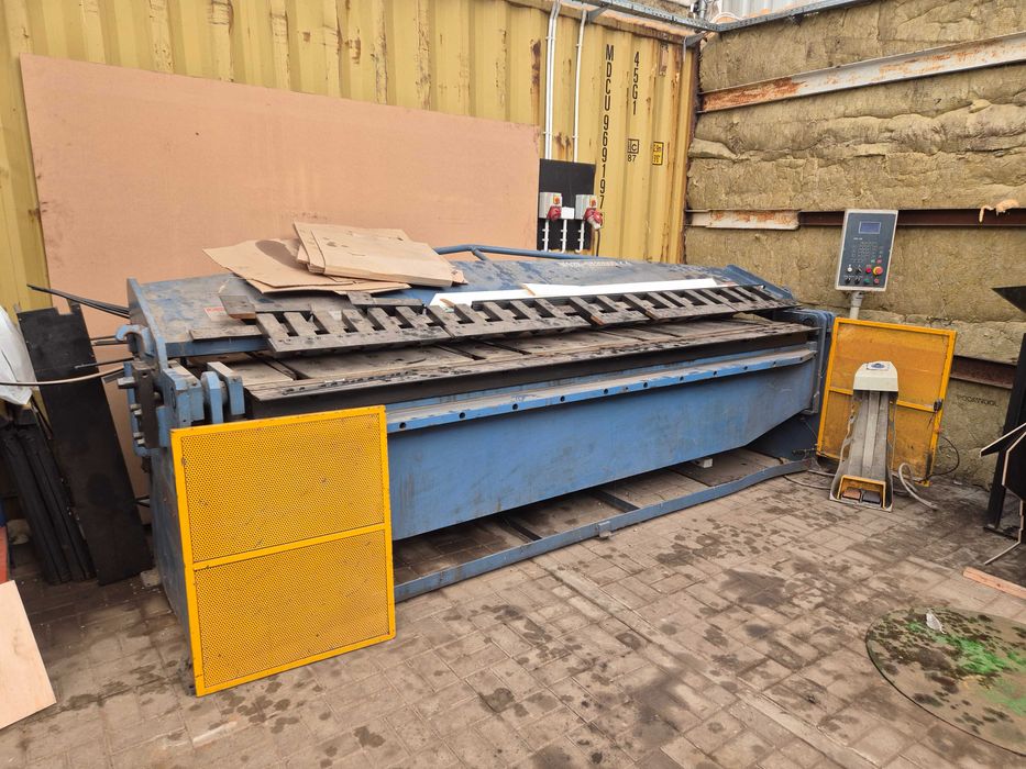 zaginarka gietarka segmentowa hydrauliczna W62K-5/3200 CNC używana