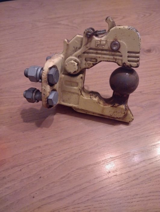 Bola de reboque dupla - bola e olhal