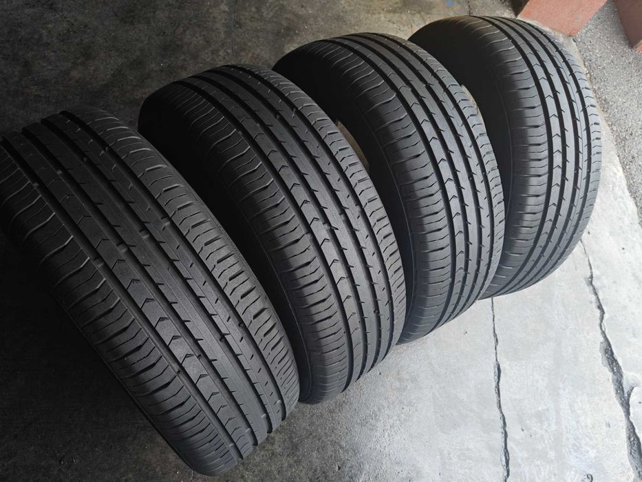 Шини літо R16 195 55 Continental PremiumContact⁵ 1 сезон їздила