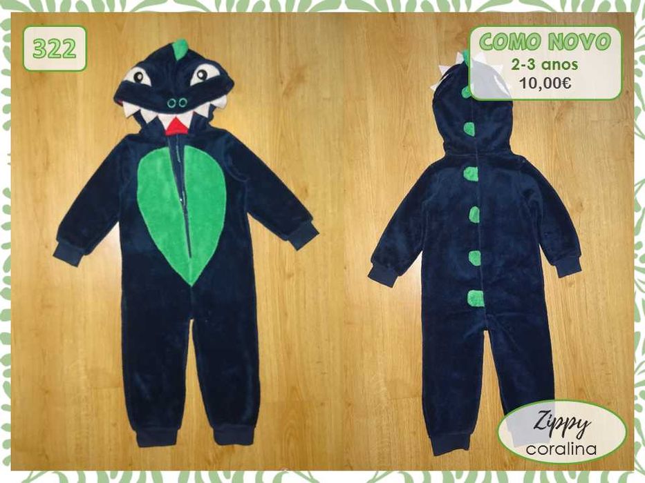 Pijamas e fatos treino, 2-3 anos