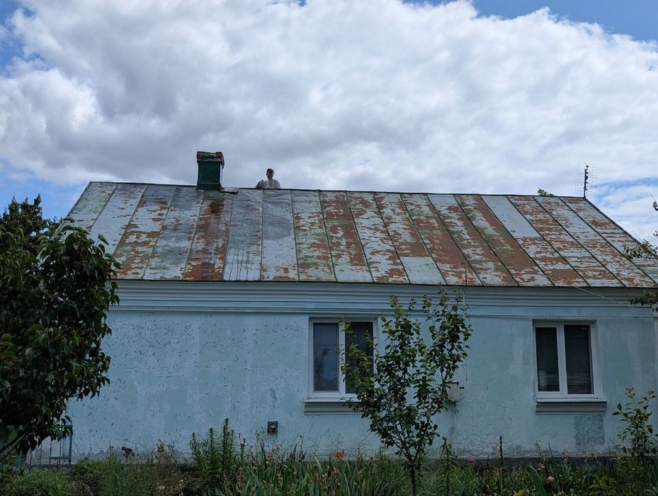 Фарбування дахів, фасадів