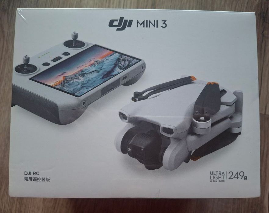 Квадрокоптер dji mini 3 rc