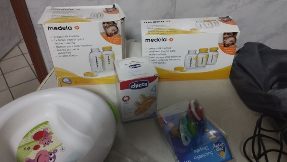 Artigos para bebê, bomba elétrica tirar . Baixa de preço leite