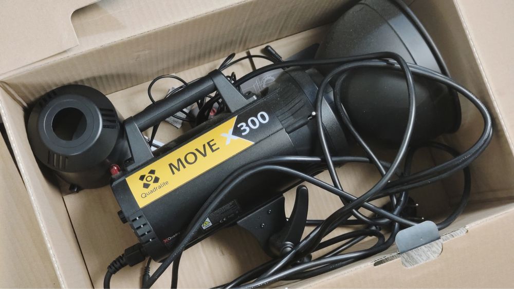 Lampa Quadralite move x300 x2