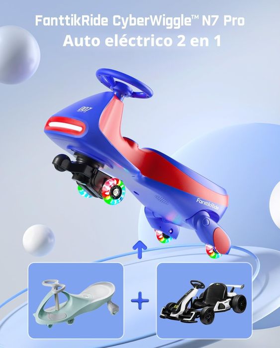 Carrinho Elétrico Infantil com Pedal - FanttikRide N7 Pro - Novo - Baixa de Preço