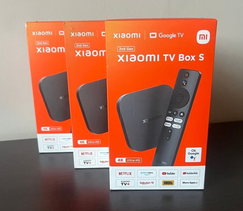 Xiaomi TV Mi Box S (2nd Gen) Stan mag. 5 szt.