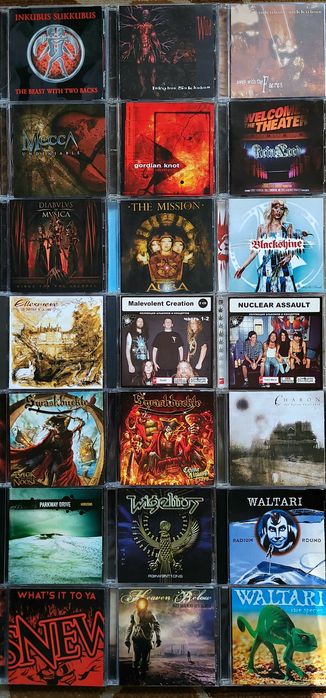 •CD Диски-2•HEAVY METAL ROCK•Компакт Диски •СД ДИСКИ •Объявление-2•