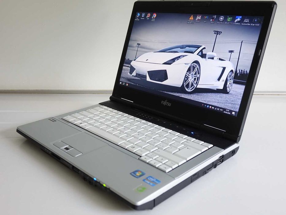 Ноутбук Fujitsu LifeBook S751 15.6 i3-2350M 8GB 240GB ssd Новый Intel HD3000 АКБ100% Win10 ИДЕАЛ