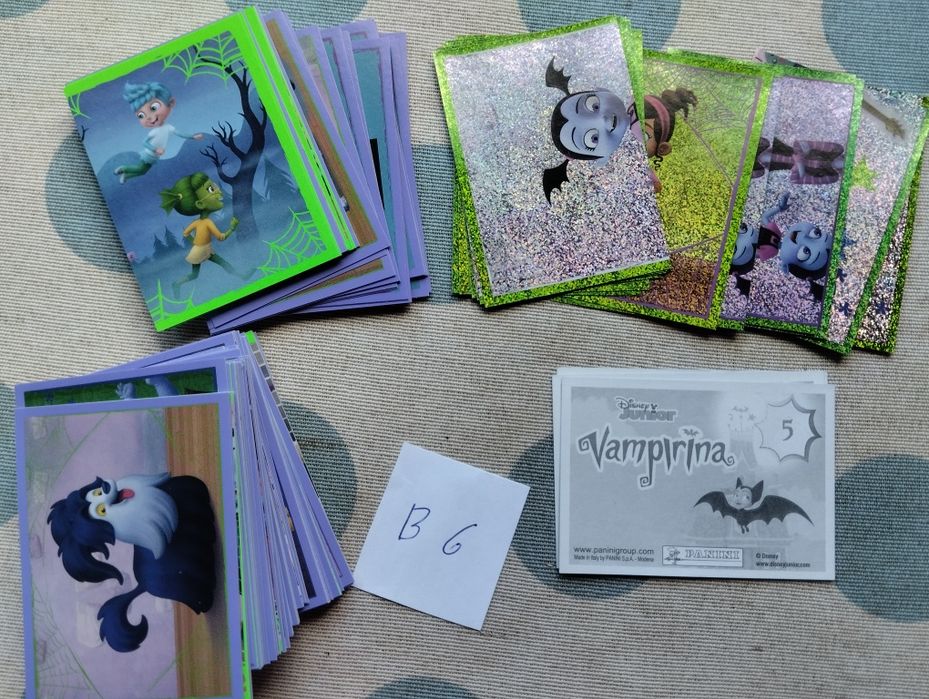 (B1) Cromos de 8 coleções