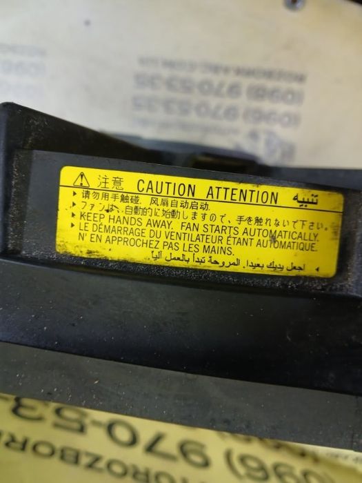 Диффузор взборе Subaru Legacy 2017