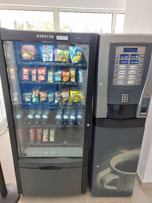 Conjunto de máquinas vending