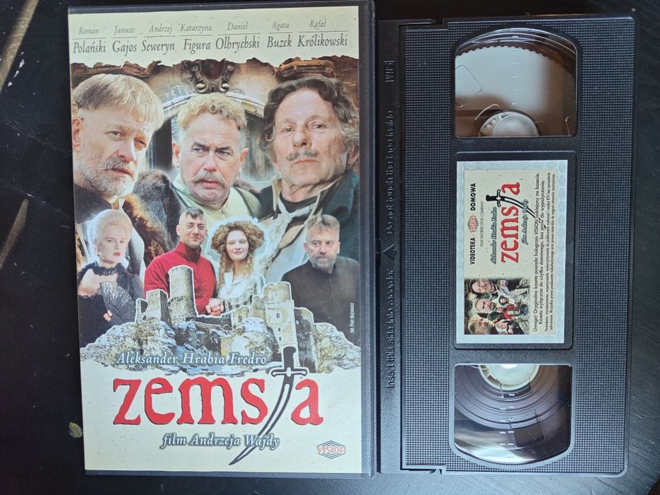 Zemsta film VHS magnetowid