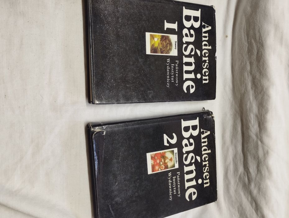 Książki baśnie Andersena 2 tomy