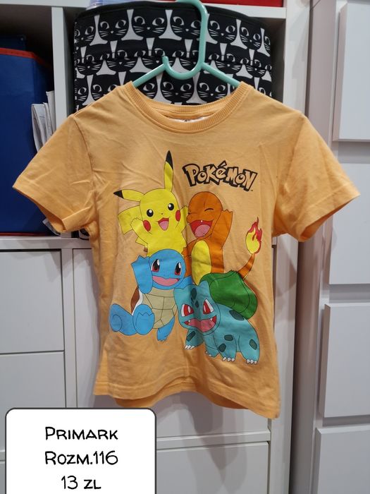 Bluzka pokemon pikachu