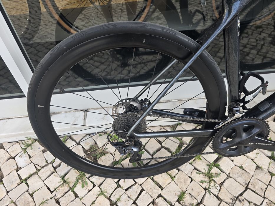 Rodas de carbono de disco 42mm