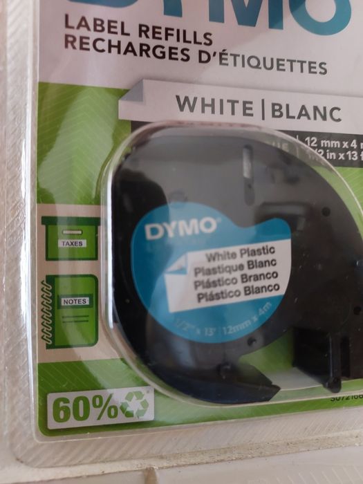 Rolo DYMO plástico branco