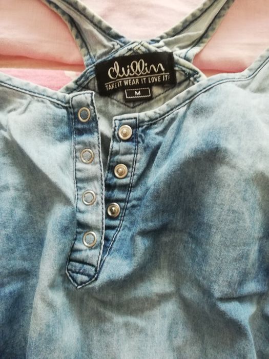 Damski kombinezon, ogrodniczki M 100% bawełna