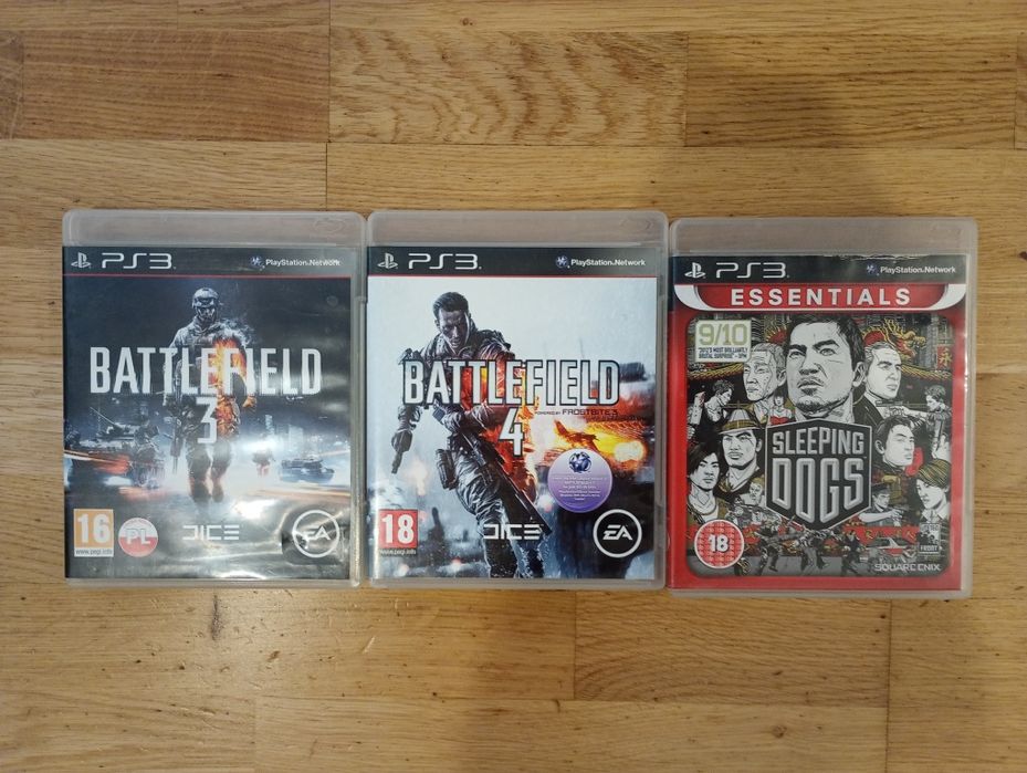 Gry na PS3 zestaw