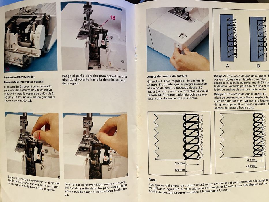 Máquina de Costura PFAFF Coverlock 4852