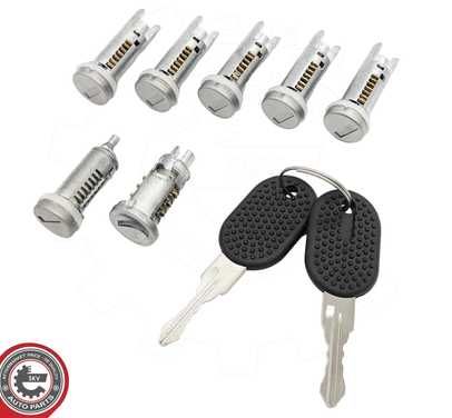 Kit de canhões das portas Fiat Ducato Citroen Jumper Peugeot Boxer 1994 a 2002 4162.C0