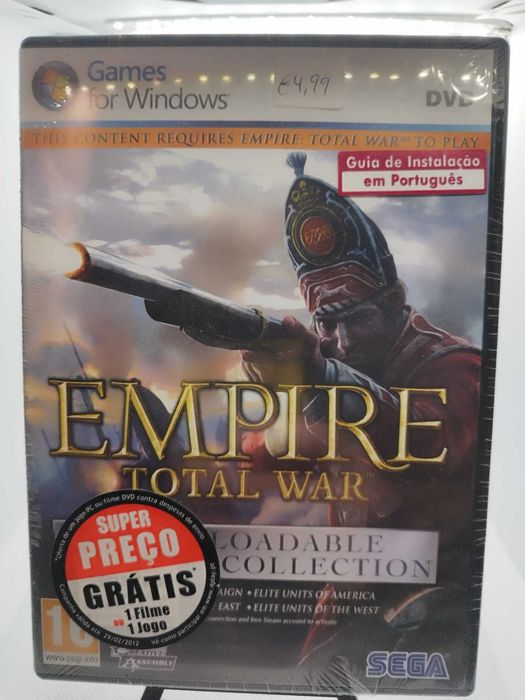 Empire Total War The Warpath Campaign PC Factory Sealed