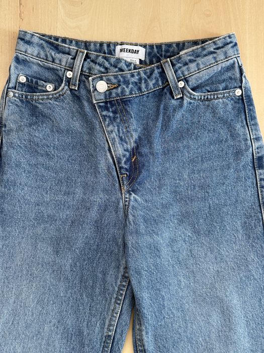 Jeansy Weekday wide leg 164 cm,10-14 lat