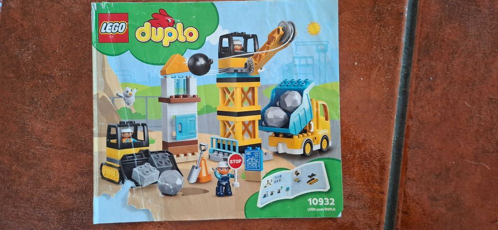 LEGO DUPLO 10932 – Obra de Demolição (Set Completo + Manual)
