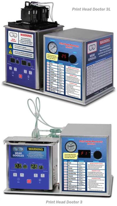 Płukanie głowicy plotera Regeneracja głowic ploter Mutoh Roland Mimaki