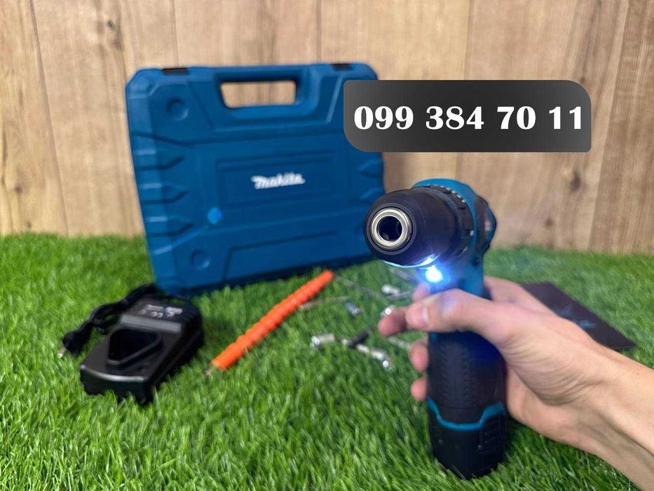 Аккумуляторный Шуруповерт Makita DF330D 12V/3A (1 батарея) Шурупокрут