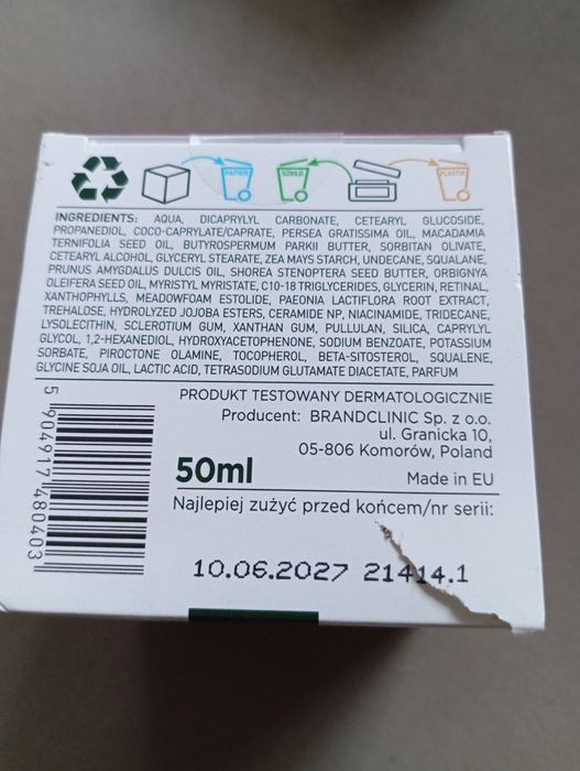 Krem Przeciwzmarszczkowy Odbudowujacy Uzdrovisco 70+ Nowy Kosmetyki