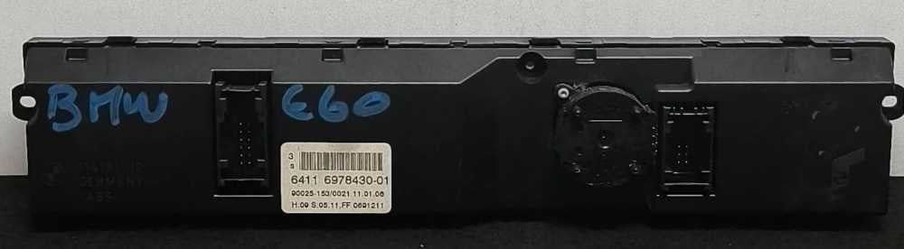 Comando Chauffage / Sofagem 64116978430 - BMW 5