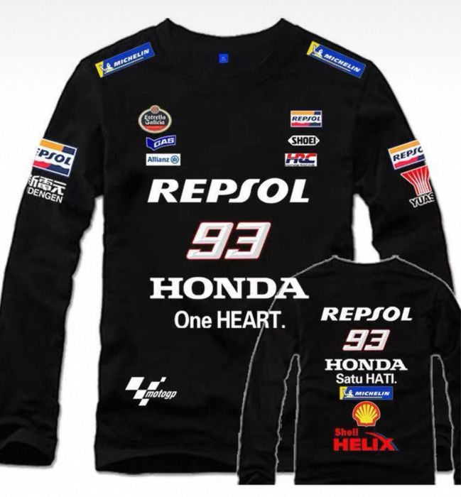 Moto GP sweat shirt manga comptida. Lindissimas