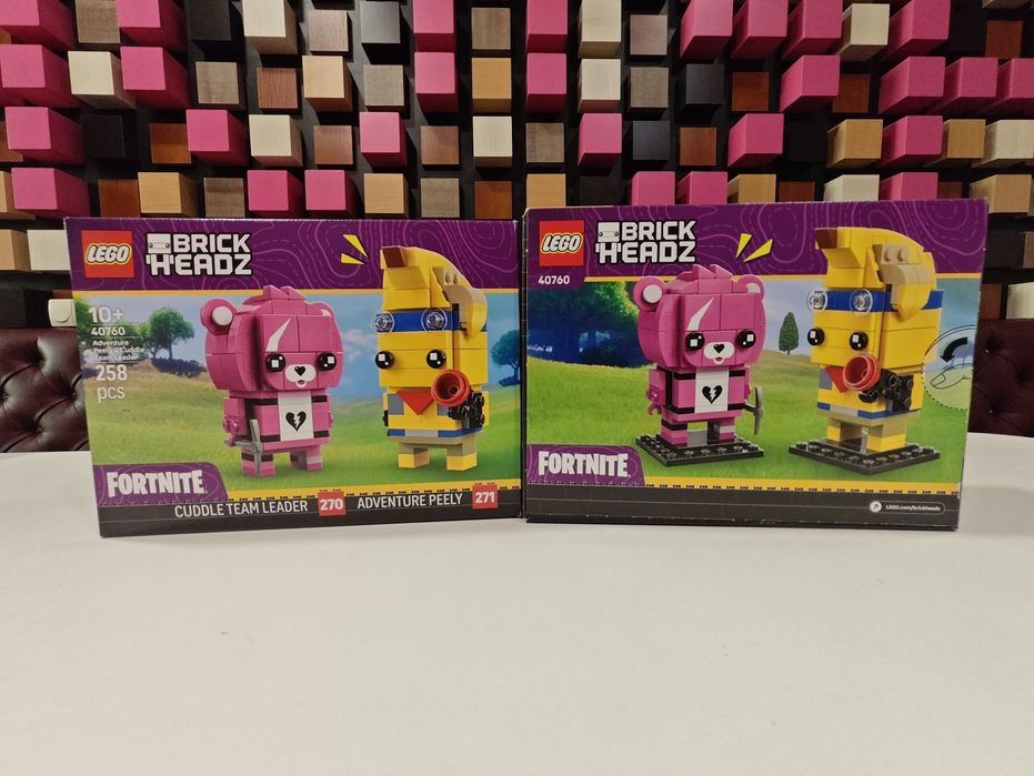 Конструктор LEGO BRICK HEADZ 40760 Adventure Peely Cuddle Team Leader