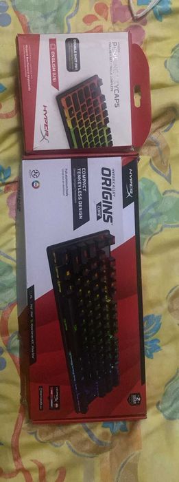 Teclado Mecânico HyperX Alloy FPS Pro US Cherry MX Red (com fatura)