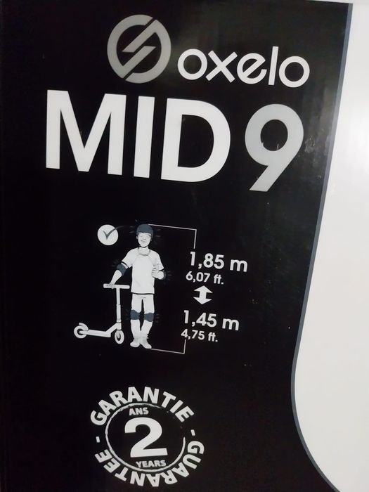 Trotinete em perfeito estado