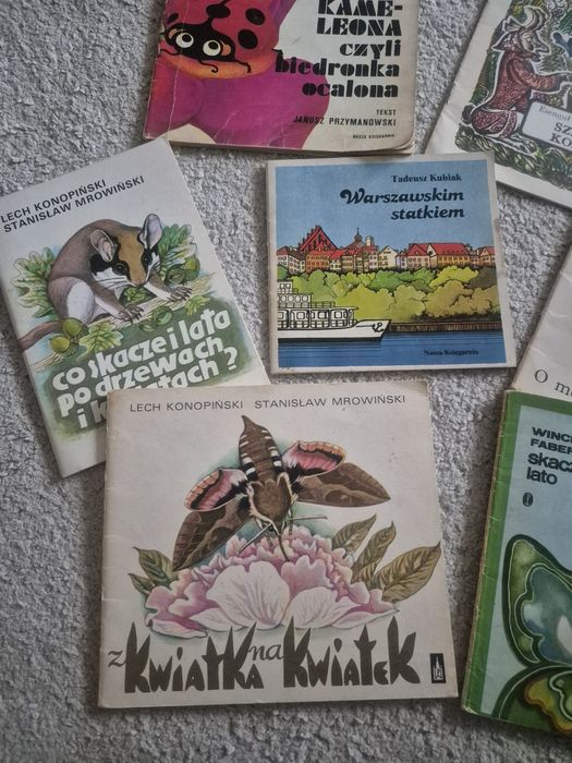 Książki, bajki prl